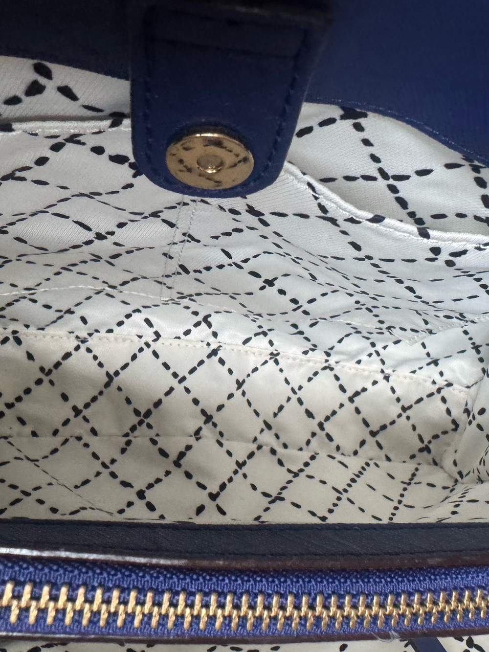 Kate Spade Blue Shoulder Bag EUC - Picture 8 of 14